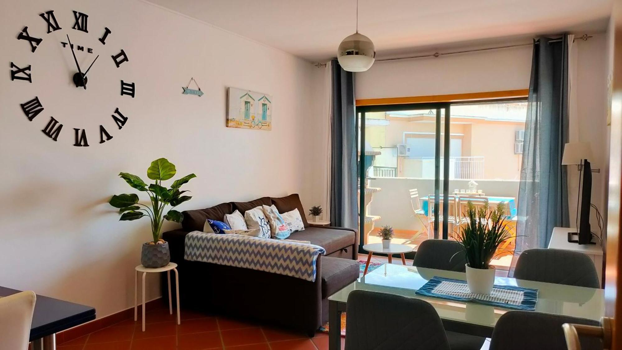 Cantinho Do Sol - Sea View, Quiet, Cozy And Relaxing Flat Armação de Pêra Eksteriør bilde